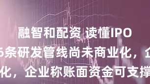 融智和配资 读懂IPO|科望医药6条研发管线尚未商业化，企业称账面资金可支撑后续研发
